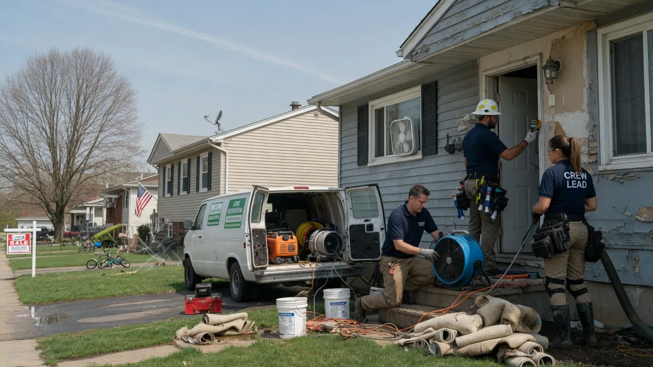 Flood Cleanup in Yeaddiss, KY near me